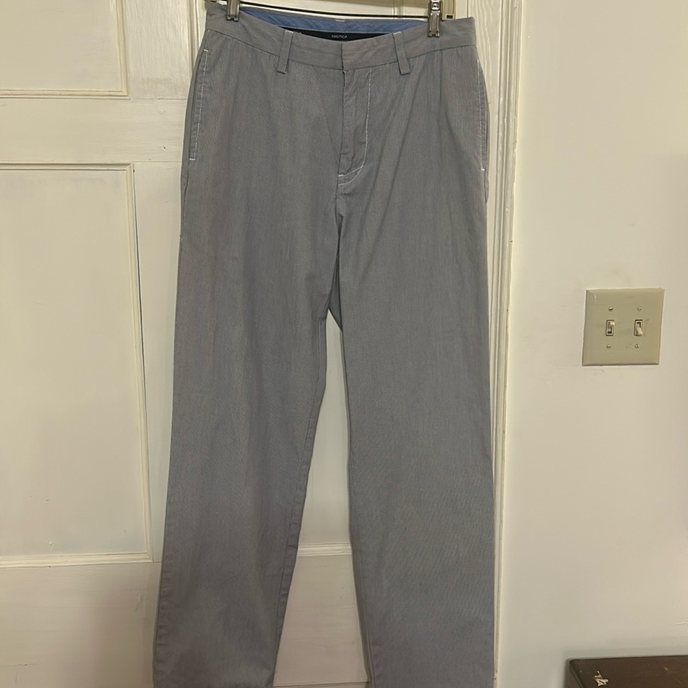 New Nautica pin stripe pants 30w 32l